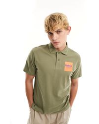 Barbour - X Asos Exclusive Short Sleeve Polo Shirt - Lyst