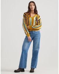 Lee Jeans - Womens X Basquiat High Rise Relaxed Straight Jeans - Lyst