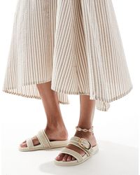 New Look - Strappy Flat Sandal - Lyst