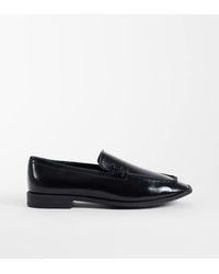 London Rebel - Sian Square Toe Loafers - Lyst