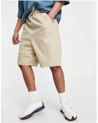 H\u0026M Cotton Dropped-gusset Sweatshorts 