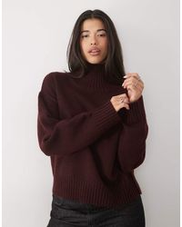 Gina Tricot - Turtleneck Jumper With Wide Sleeves - Lyst