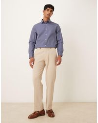 ASOS - Formal Easy Iron Poplin Regular Shirt - Lyst