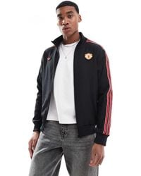 adidas Originals - Adidas Football Manchester United Icons Track Top - Lyst
