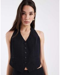 ASOS - Tailored Halter Neck Waistcoat - Lyst