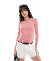 Cotton On - The One Rib Crew Long Sleeve Top - Lyst