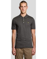 Lyle & Scott - Fine Cotton Slub Polo Shirt - Lyst