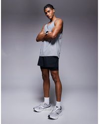 4505 - 2-in-1 Ripstop Nylon Running Shorts With Zip Pocket - Lyst