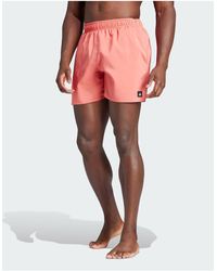 adidas Originals - Solid Clx Short-length Swim Shorts - Lyst