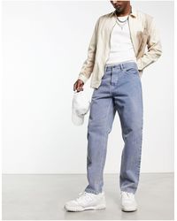 Carhartt - Newel - Ruimvallende Jeans Met Toelopende Pijpen - Lyst