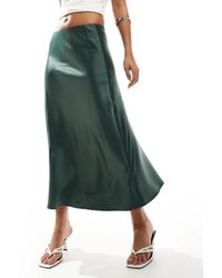 Y.A.S - Y.a.s – midirock aus satin - Lyst