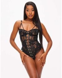 Ann Summers - Boudoir Tease Crotchless Teddy - Lyst