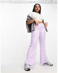ONLY - Flared Tailored Trousers - Lyst