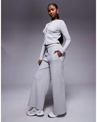 ASOS - Weekend Collective Heavyweight Waffle Sweatpants - Lyst