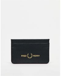 Fred Perry – kreditkartenetui aus pu - Weiß