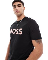 BOSS - Boss – green teebero – t-shirt - Lyst