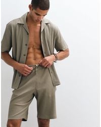 SELECTED - Ribbed Shorts - Lyst