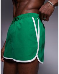 ASOS - – runner – kurze badeshorts - Lyst