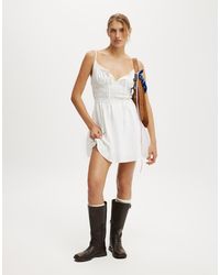 Cotton On - Haven Strappy Mini Dress - Lyst