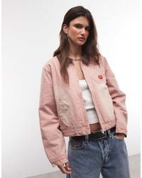 ICECREAM - Team Cropped Workwear Style Jacket - Lyst