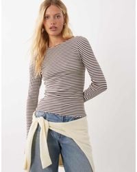 New Look - Lettuce Edge Long Sleeved Top - Lyst