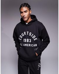 Courtside - Oversized Pullover Hoodie - Lyst
