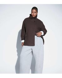 ASOS - Asos Design Curve Wide Leg Jogger With Pleat Detail - Lyst