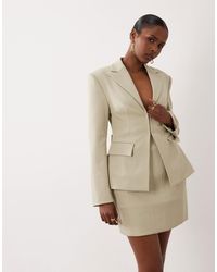 ASOS - Co-ord Tailored Blazer With Waist Detail - Lyst