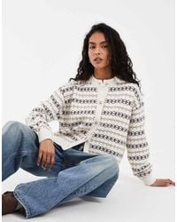Levi's - Charlotte Knitted Striped Cardigan - Lyst