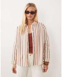 ASOS - Oversized Denim Shirt - Lyst