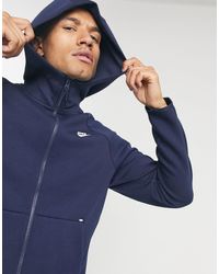 Nike Tech - Fleece Hoodie Met Rits - Zwart