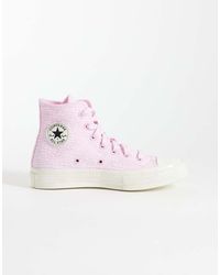 Converse - Chuck 70 Hi Trainers With Crinkle Detail - Lyst