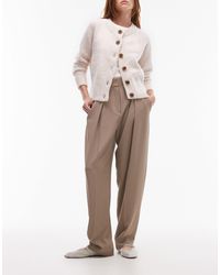 & Other Stories - Tailored Tapered Leg Pants With Front Pleat Detail - Lyst