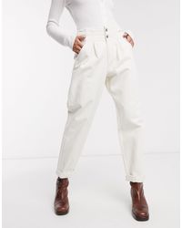 Pantaloni lunghi Bershka da donna - Fino al 65% di sconto | Lyst