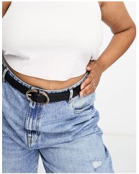 ASOS - Asos Design Curve Waist And Hip Jeans Belt - Lyst