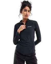 Berghaus - 24/7 Half Zip Long Sleeve Tech Tee - Lyst