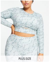 asos south beach stripe sleeve sweatshirt