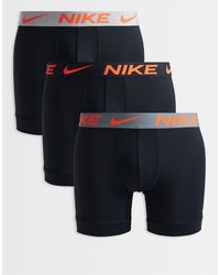 Nike - Essential Microfibre 3 Pack Boxer Briefs - Lyst
