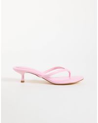 SEQWL - Capri Heeled Thong Sandal - Lyst