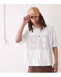Collusion - Sporjersey Met Varsity Print - Lyst