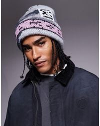 Aape By A Bathing Ape - Aape By A Bathing Ape X Erased Knit Beanie - Lyst