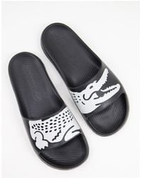 chanclas lacoste negras