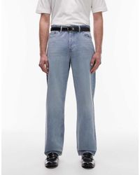 TOPMAN - Rigid baggy Jean - Lyst