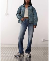 Weekday - Arrow Low Waist Straight Leg Jeans - Lyst
