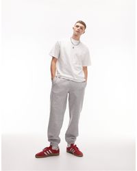 TOPMAN - Joggers oversize mélange - Lyst