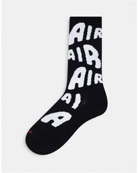 Nike Air - chaussettes à logo - noir