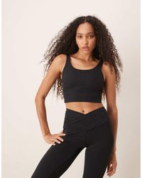 Nike - Sujetador Deportivo De Sujeción Baja De Canalé Dri-Fit Zenvy De - Lyst