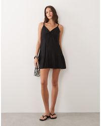esmé studios - Strappy Mini Beach Dress - Lyst