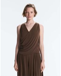Oysho - Crossover Modal Blend Top - Lyst