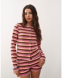 Reclaimed (vintage) - Long Sleeve Button Through Top - Lyst